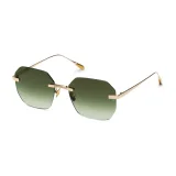 Premium Gold Titanium Sunglasses with Carl Zeiss Vision