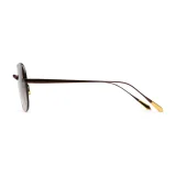 Titanium Brown Frame Brown Lens Sunglasses with Carl Zeiss Vision
