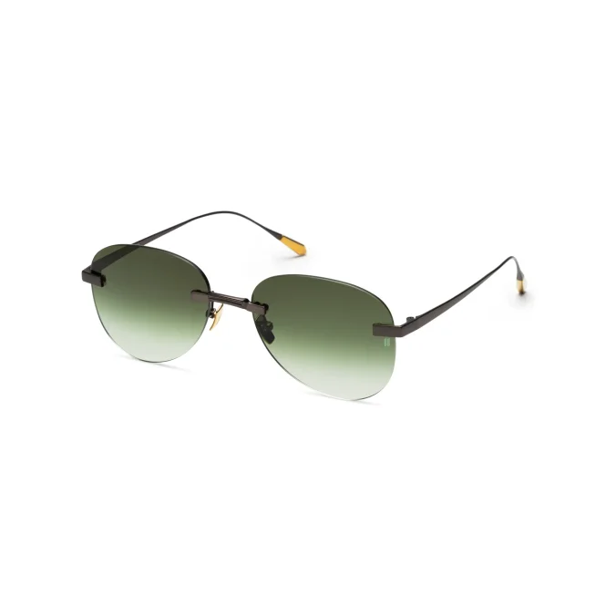 Premium Green Titanium Sunglasses with Carl Zeiss Vision