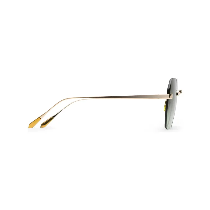 Premium Gold Titanium Sunglasses with Carl Zeiss Vision
