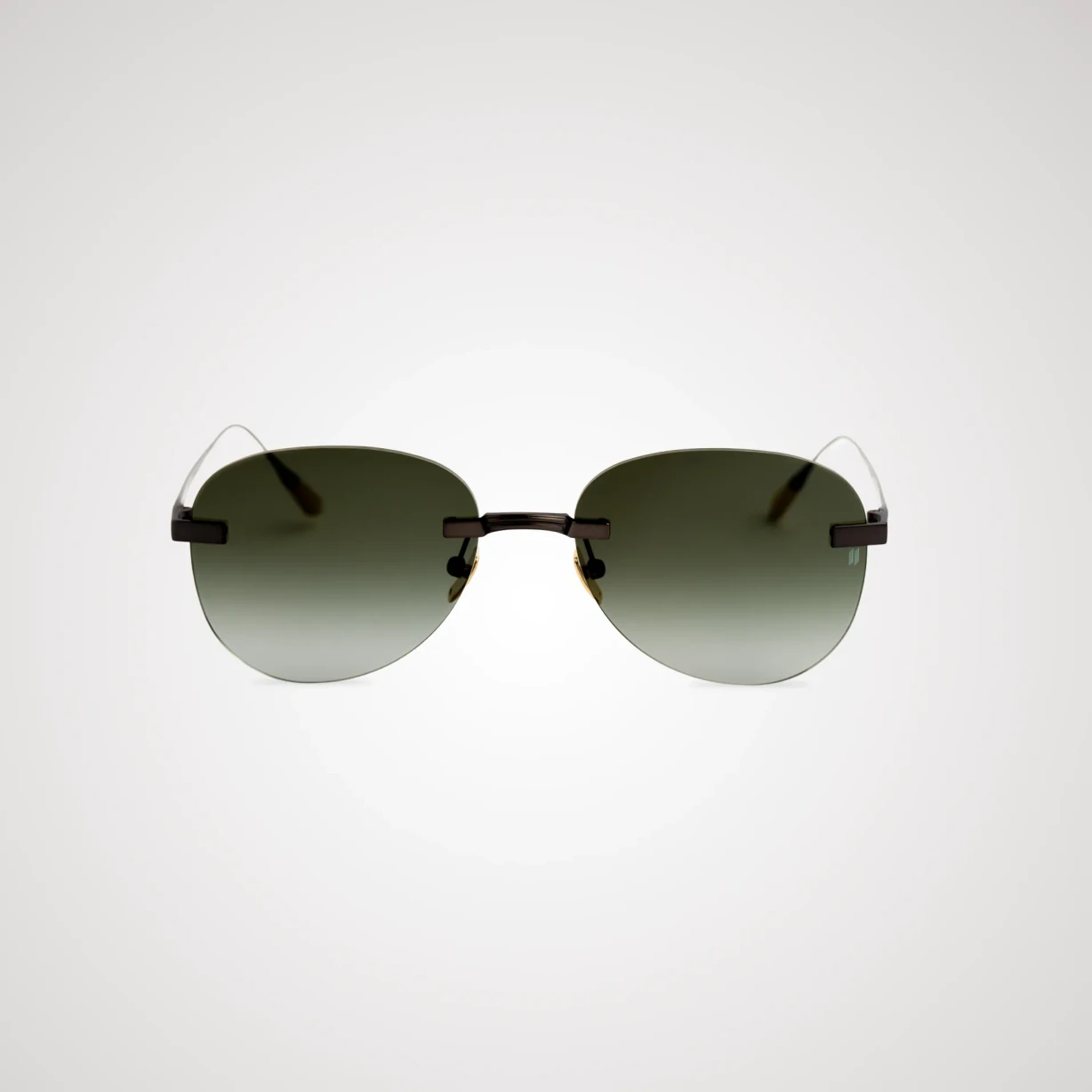 Premium Green Titanium Sunglasses with Carl Zeiss Vision