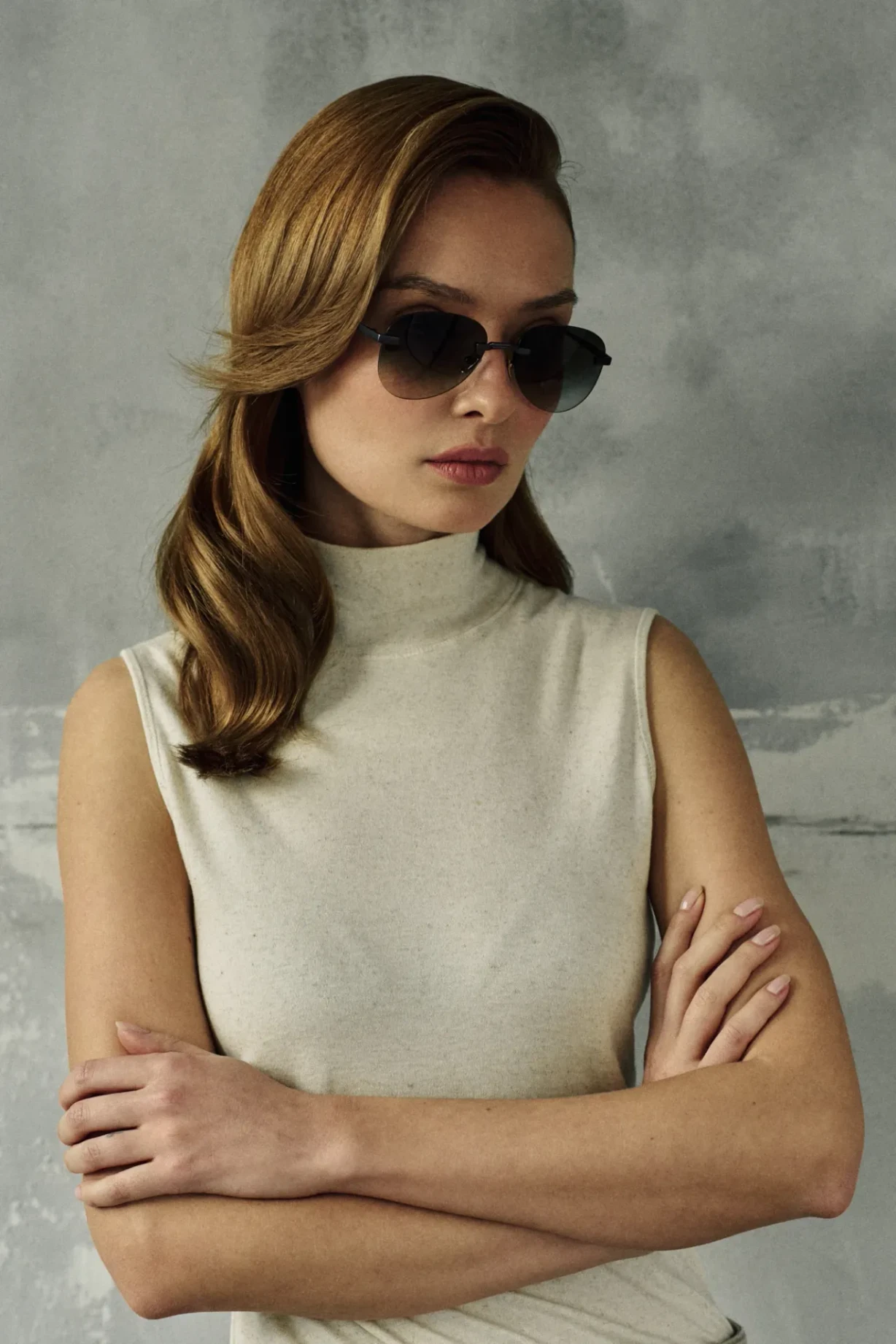 Premium Green Titanium Sunglasses with Carl Zeiss Vision