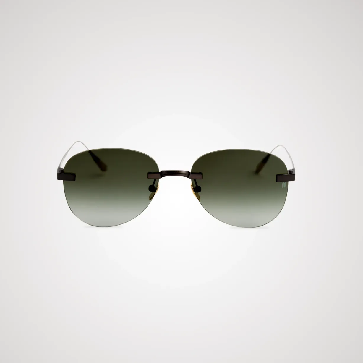 Premium Green Titanium Sunglasses with Carl Zeiss Vision